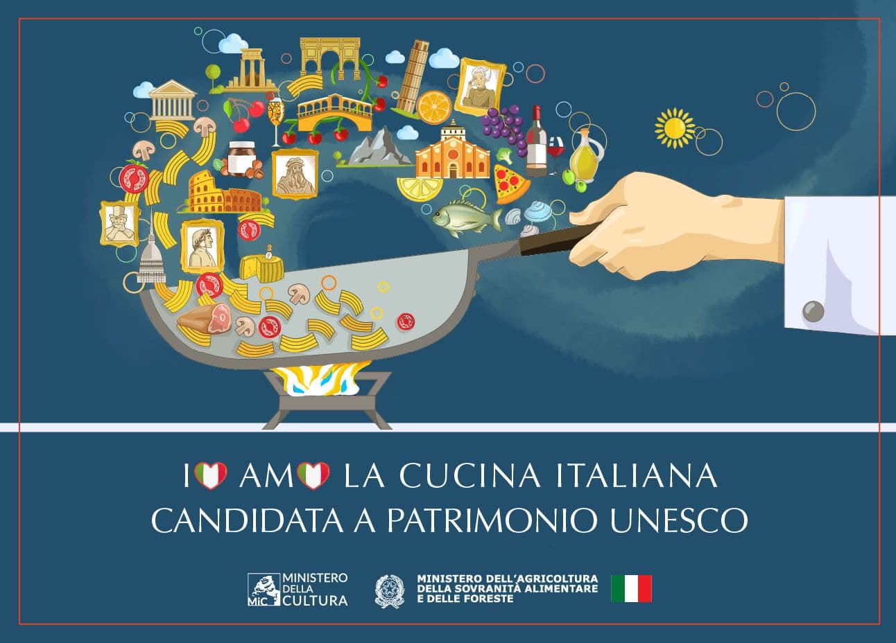 We celebrate with profound pride the inscription of Italian cuisine into the UNESCO Intangible Cultural Heritage of Humanity.